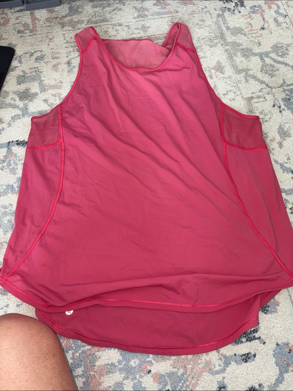 lululemon athletica Women’s Performance Tank in Deep Pink